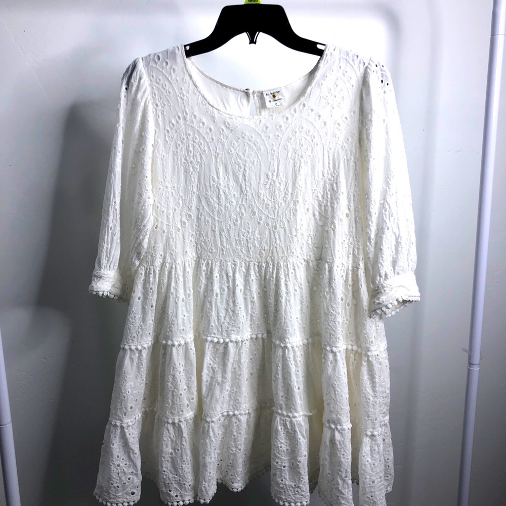mini white dress